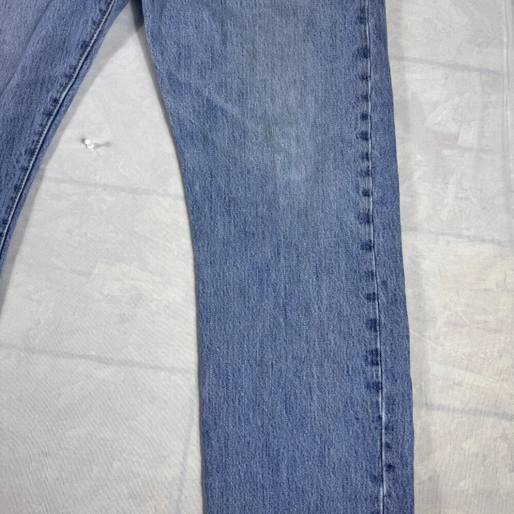 Levi's 501 Men's Straight Leg Jeans‎ Blue Denim Medium Wash 5-Pocket W38 L32